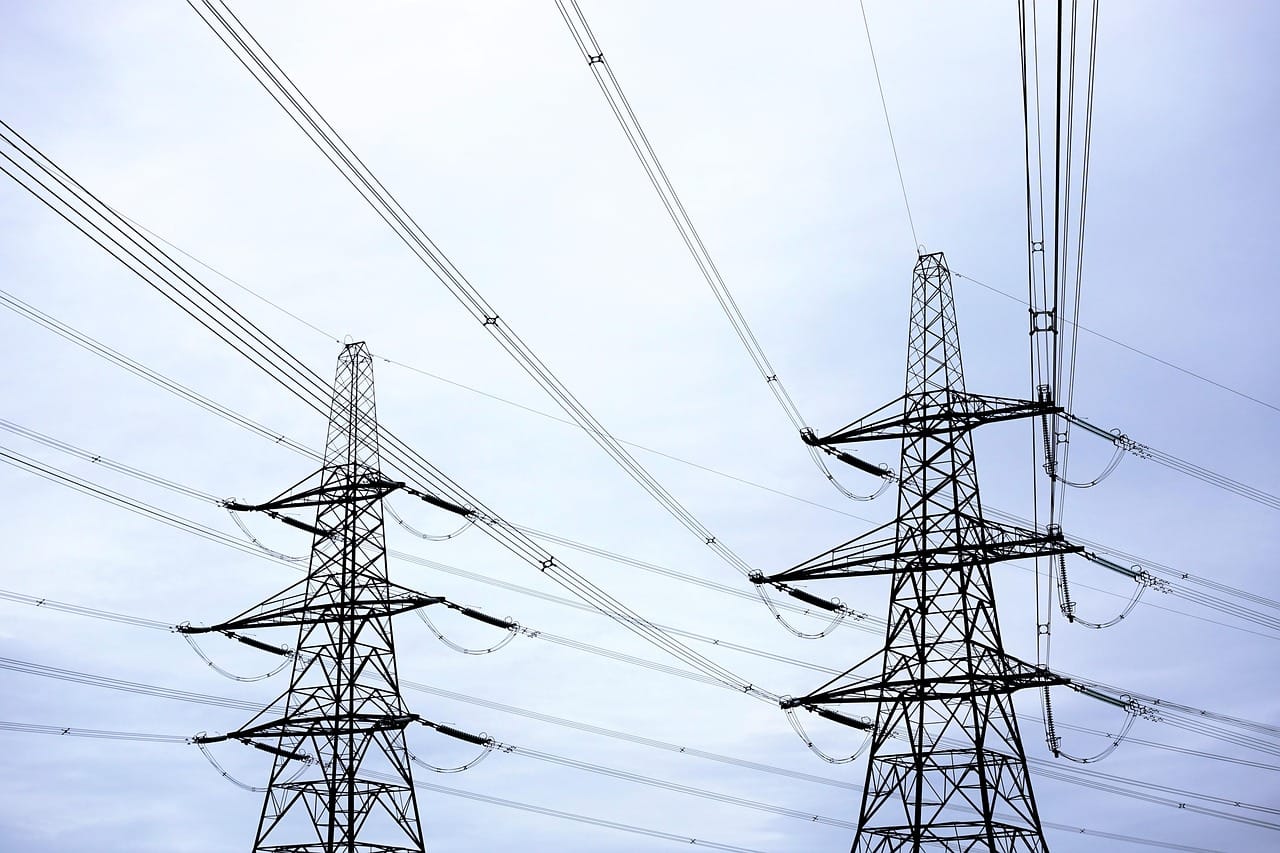 power, line, pylon, electricity, energy, electric, voltage, distribution, infrastructure, high, cable, technology, supply, industrial, nature, wire, transmission, danger, grid, structure, metal, network, watt, silhouette, sky, electrical, construction, equipment, tower